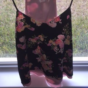 floral tank top